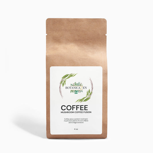 Mushroom Coffee Fusion - Lion’s Mane & Chaga 4oz