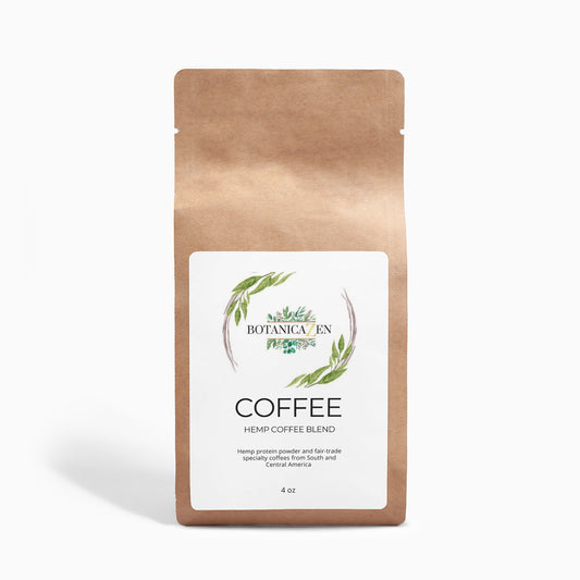 Organic Hemp Coffee Blend - Medium Roast 4oz